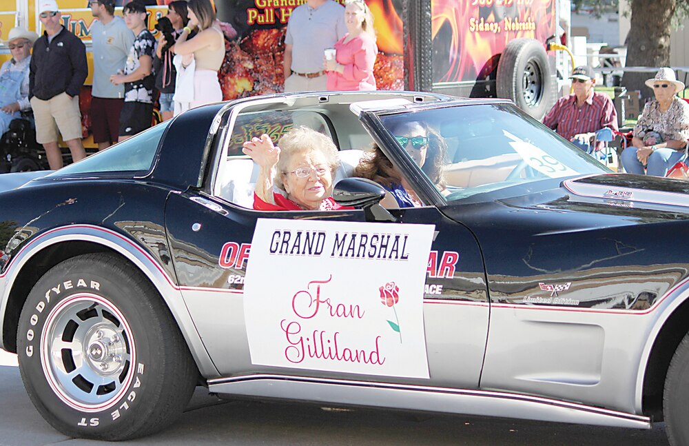 Gilliland honored at 101st Corn Festival The HaxtunFleming Herald